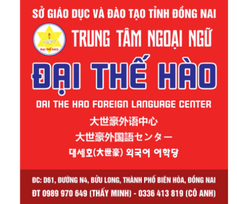 CÔNG TY TNHH GIÁO DỤC VÀ ĐÀO TẠO ĐẠI THẾ HÀO 
